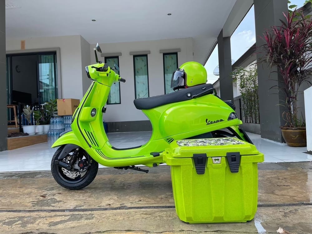 ถังน้ำแข็งเกรดพรีเมี่ยม FEELFREE ขนาด 45 ลิตร สี LIME CAMO